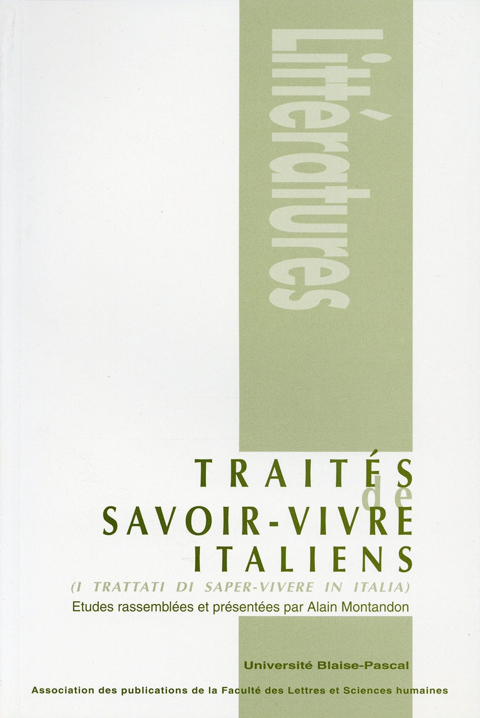 Traités de savoir-vivre italiens