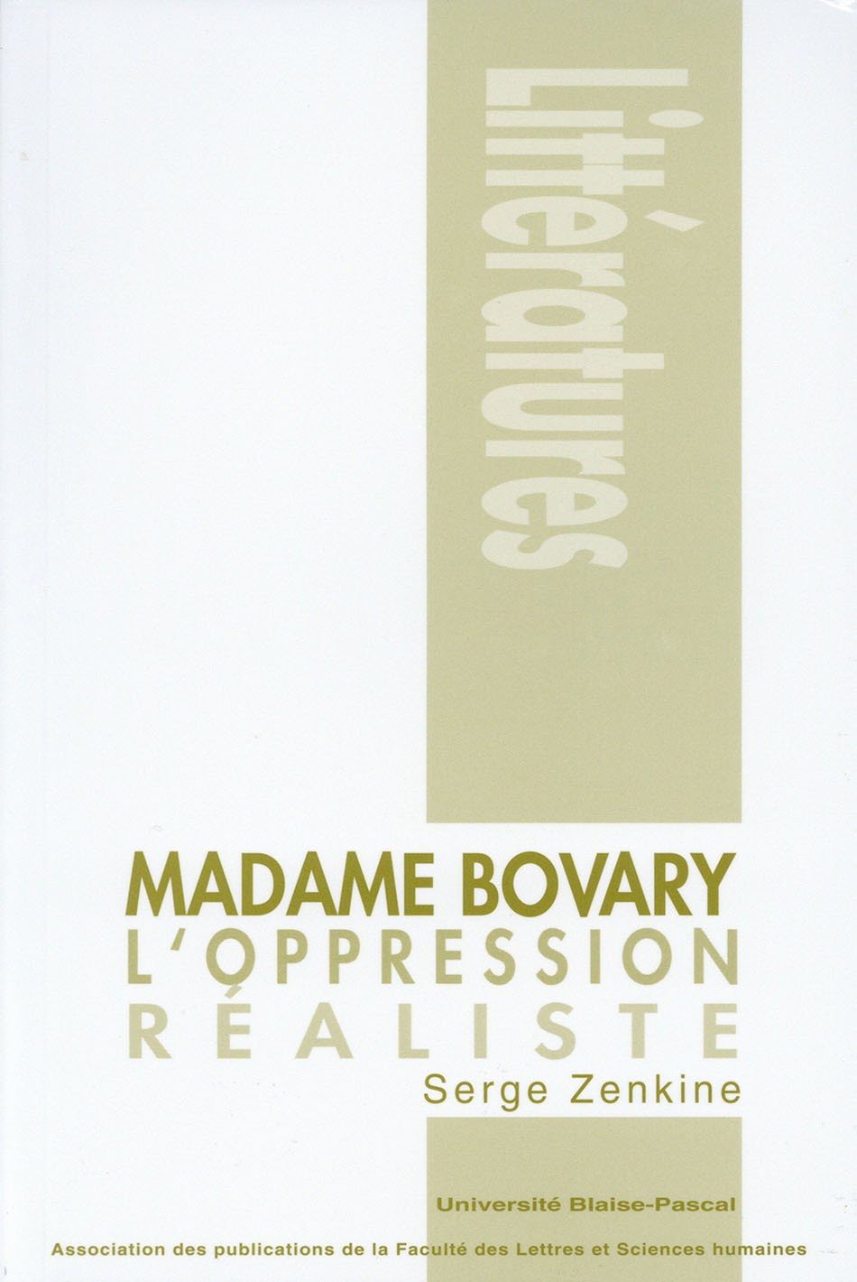 Madame Bovary, l'oppression réaliste