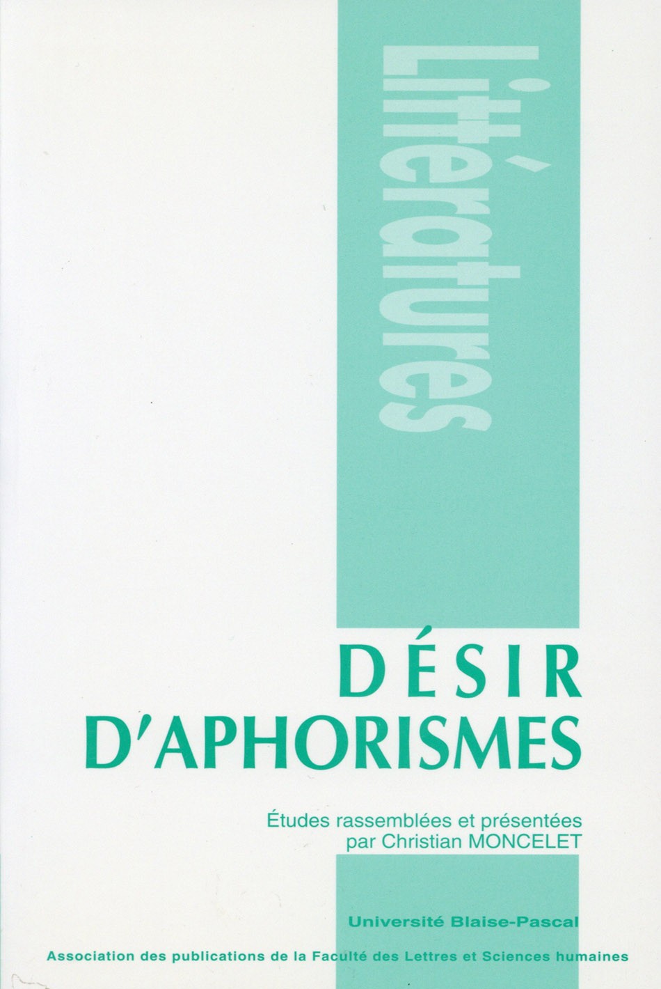 Désir d'aphorismes