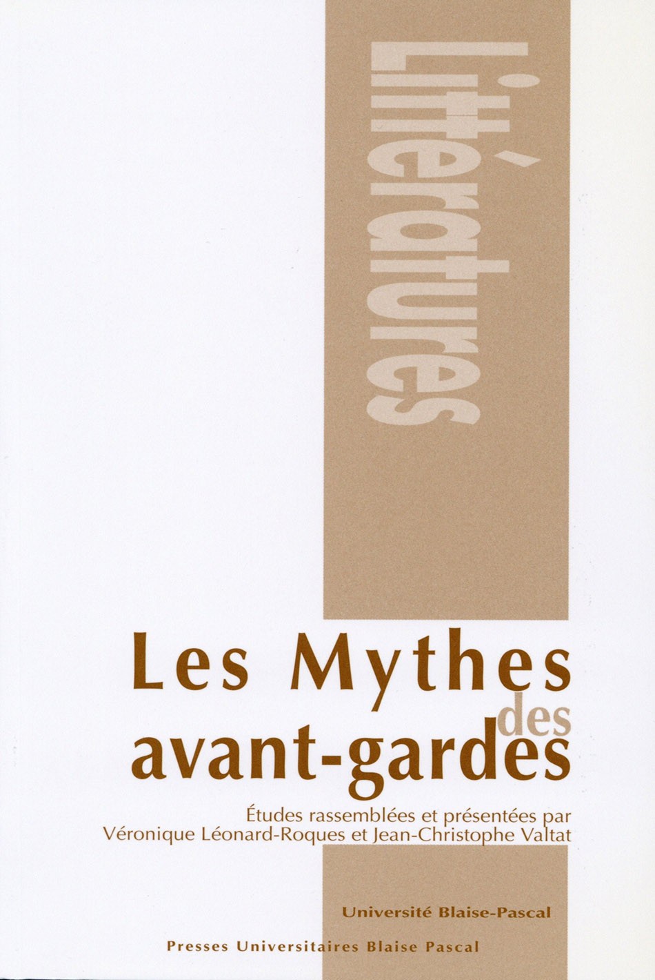 Les mythes des avant-gardes