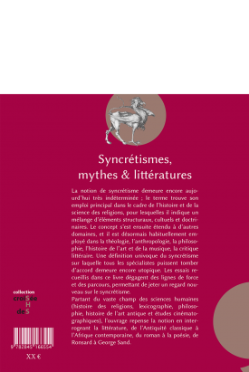 Syncrétismes, mythes et littératures