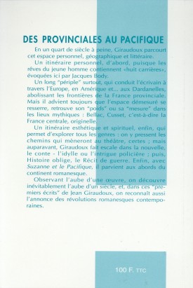 Des Provinciales au Pacifique