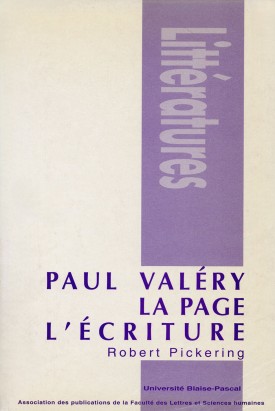 Paul Valéry. La page,...