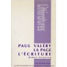 Paul Valéry. La page, l'écriture