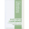 Poétiques de l'indéterminé