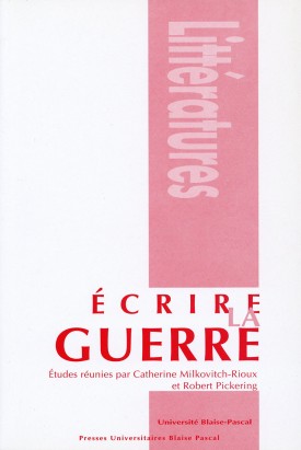 Écrire la guerre
