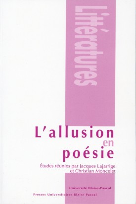 L'allusion en poésie
