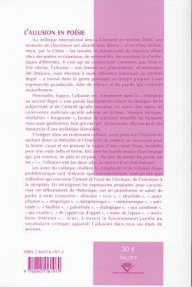 L'allusion en poésie