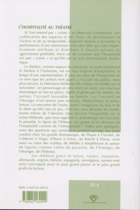 L'hospitalité au théâtre
