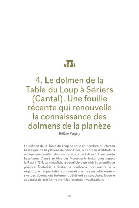 Les monuments mégalithiques et funéraires