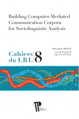 Building Computer-Mediated Communication Corpora for sociolinguistic Analysis